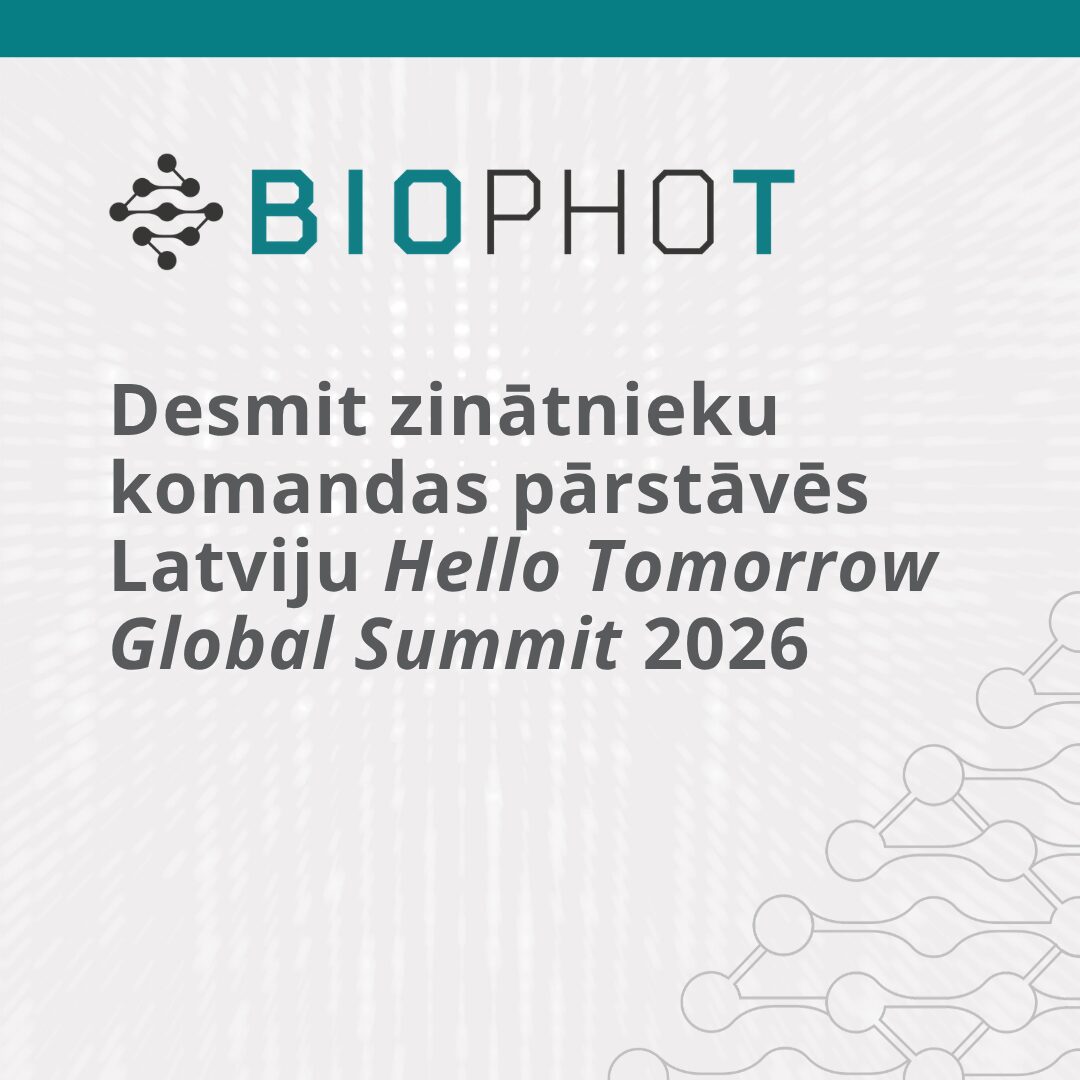 Desmit zinātnieku komandas pārstāvēs Latviju Hello Tomorrow Global Summit 2026